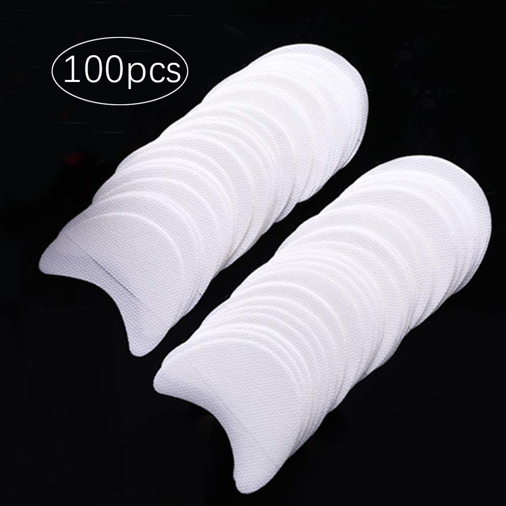 10/20/50/100Pcs Eyeshadow Shields Disposable Makeup Pads Under Eye Patches Lint Free Eyeshadow Stickers Protector Applicator: PURPLE