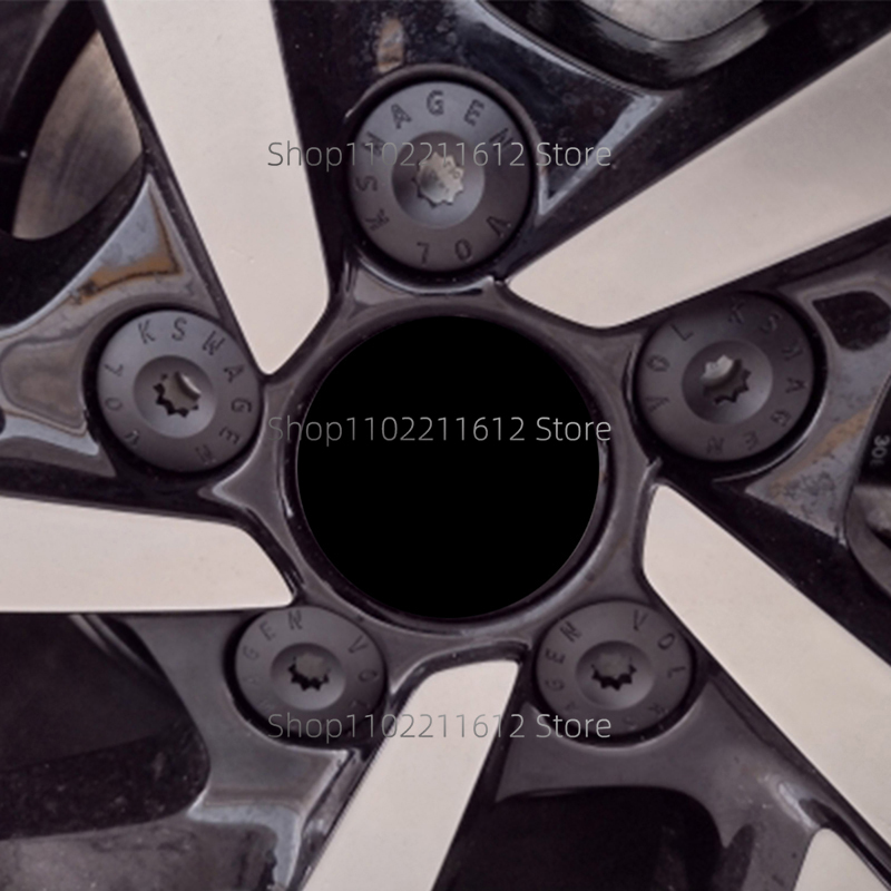 Couvercle de boulon d'écrou de roue de voiture, pour VW Scirocco Tiguan Golf MK7 GTI Passat B5 Skoda Hub jantes vis bouchons goujons décoration