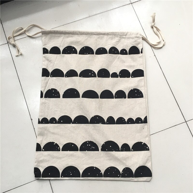 Cartoon Opbergzakken Kids Speelgoed Opbergtas Trekkoord Rugzak Baby Kleding Kleding Waszak Kinderen Kamer Organizer Pouch: A4