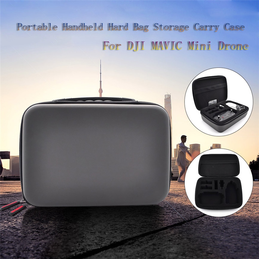 Portátil portátil portátil saco rígido de armazenamento carry estojo para dji mavic mini drone