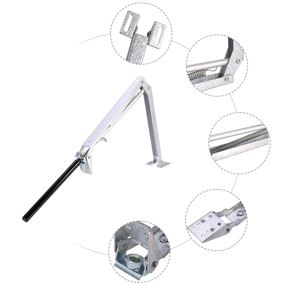 Solar ALUMINUM Thermofor Non-electric solar powered automatic greenhouse window roof vent opener Roof Opening Green House Garden