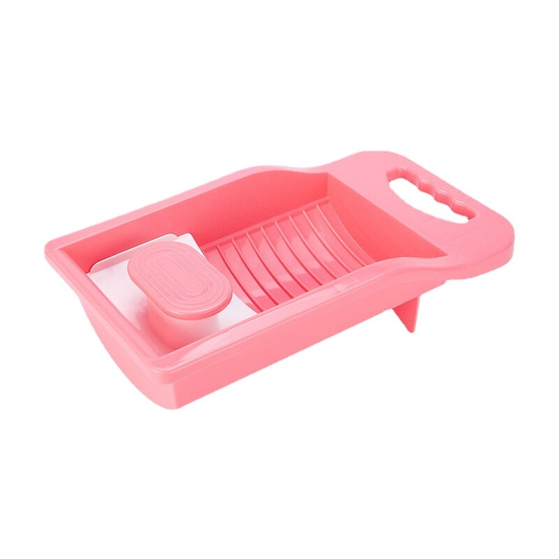 Tábua de lavar roupa íntima de plástico, portátil, tudo em um, mini meias, utensílios de limpeza, lavagem, roupa íntima