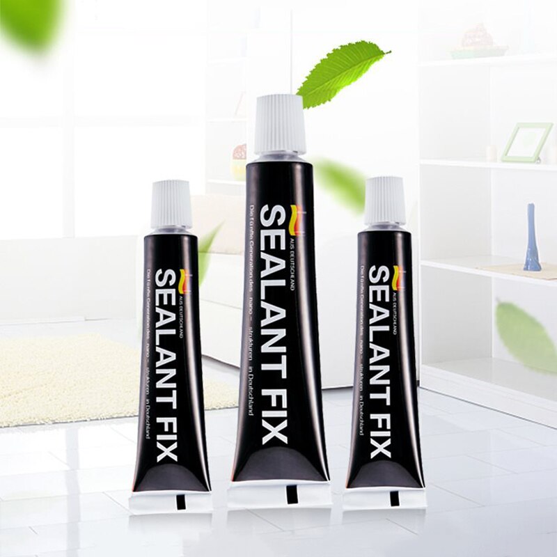 Glass Super Glue Polymer Metal Adhesive Sealant Fix Quick Drying Waterproof Home Kitchen Invisible Wall Mount Silicone Sealant