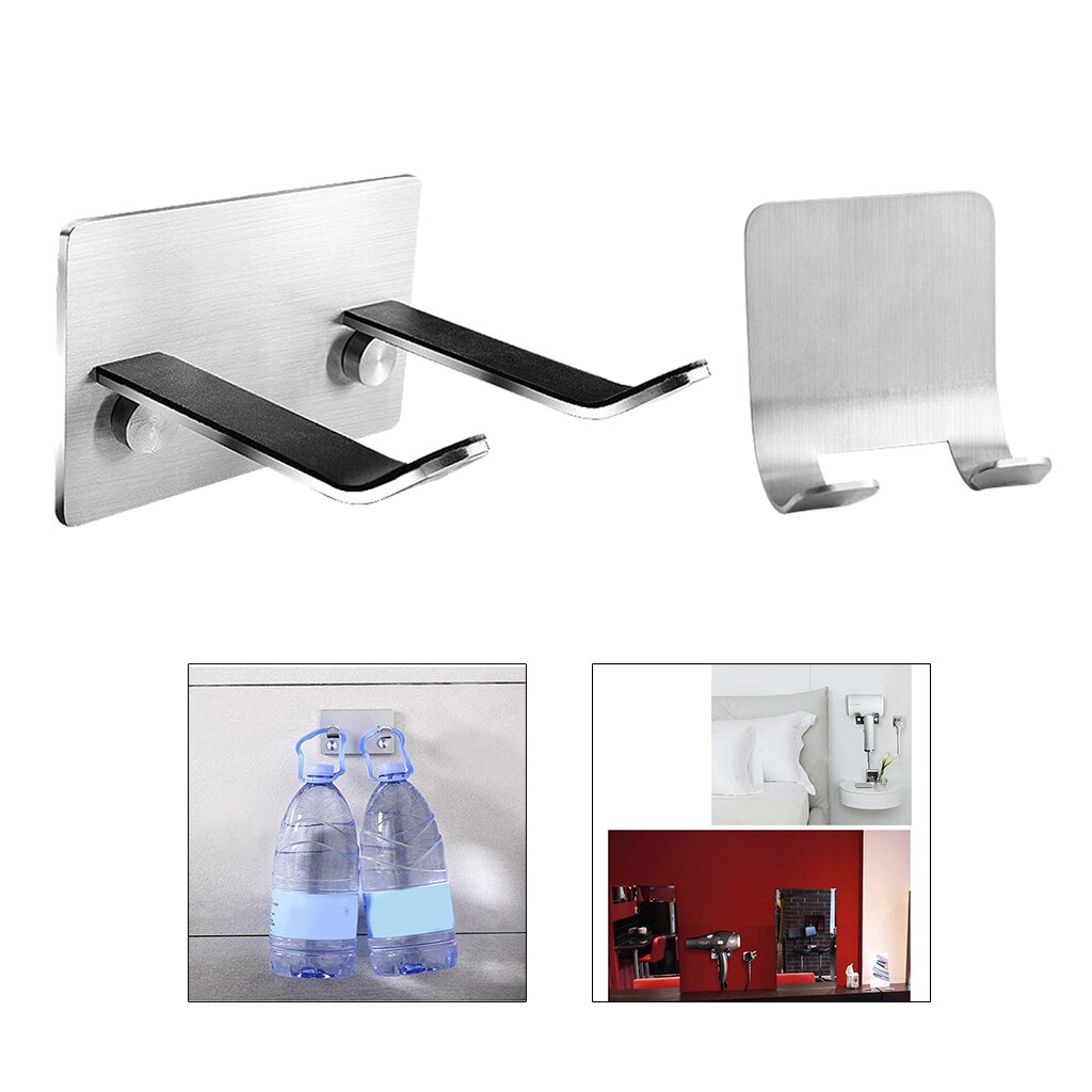 Support de séchoir de coup de support de stockage de bâti de mur d'acier inoxydable pour