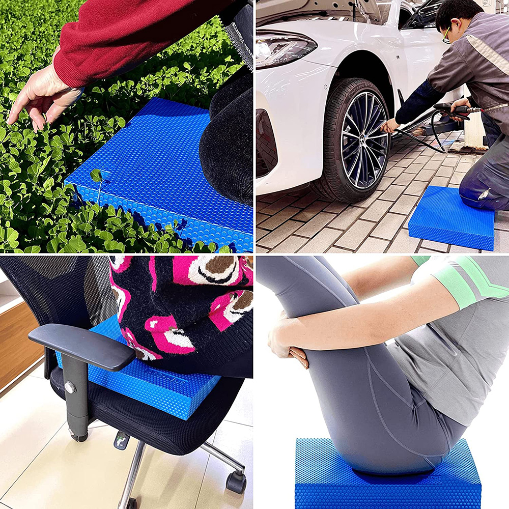 Soft Balance Pad TPE Yoga Mat Foam Exercise Pad Thick Balance Cushion Fitness Yoga Pilates Balance Board for Physical Therapy