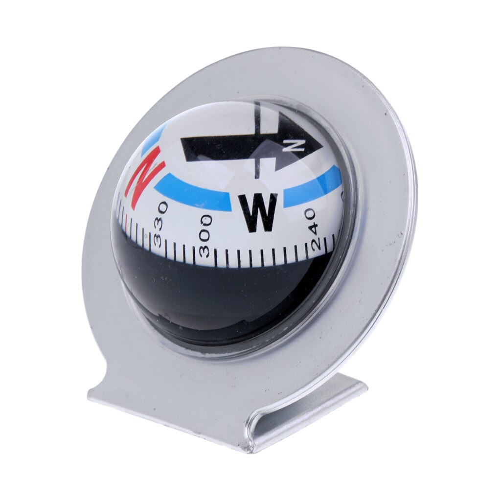 Flexibele Lezen Auto Dashboard Kompas Bal 360 Graden Draaien Voertuig Boot Marine Navigatie