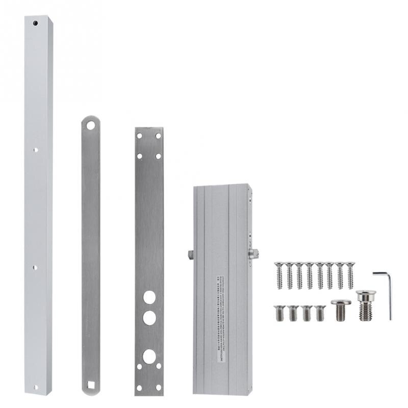 Aluminium Auto Door Closing 40-65kg Hydraulic Buffer Door Closer Adjustable Soft Closing Speed for Doors