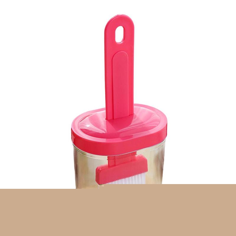 Barbecue Oil Brush High Temperature Resistant Silicone Oil Bottle Brush Integrated Barbecue Brush With Cover And Bottle: G