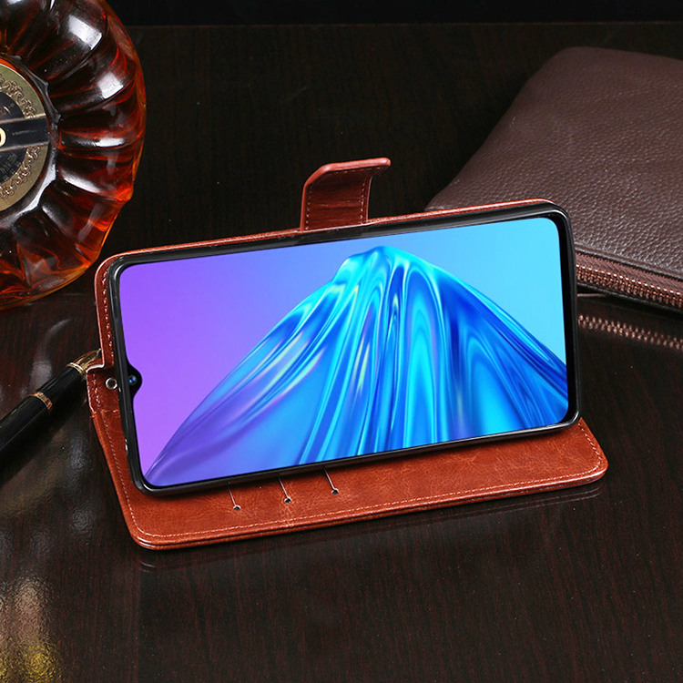 Voor OPPO Realme 5 Pro Case OPPO Realme 5 Case Flip Leather Wallet Cover Phone Case Voor OPPO Realme Q cover Cases Siliconen Fundas