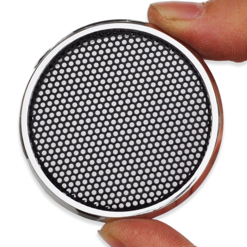 For 1&quot;/2&quot;/3&quot;/4&quot;/5&quot;/6.5&quot;/8&quot; Inch Audio Speaker Conversion Net Cover Decorative Circle Metal Mesh Grille Protection #Black