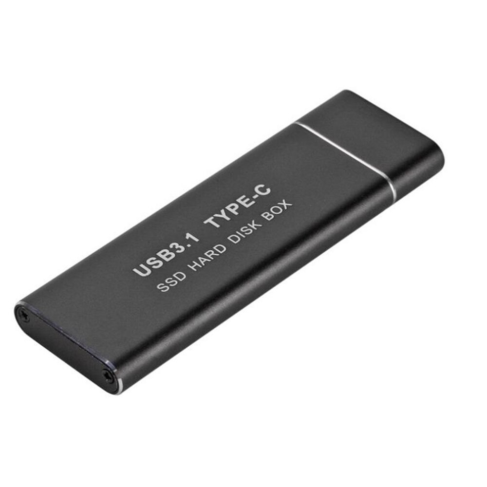 M.2 Ngff Te USB3.1 Ssd Case USB3.1 Type-C Om M.2 M-Key Adapter 6 Gb/s harde Schijf Behuizing Externe Solid State Doos