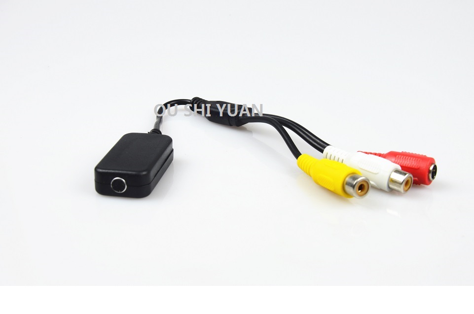 Dual Channel RCA Mic Microphone Sound Monitor CCTV Sound Pick-up