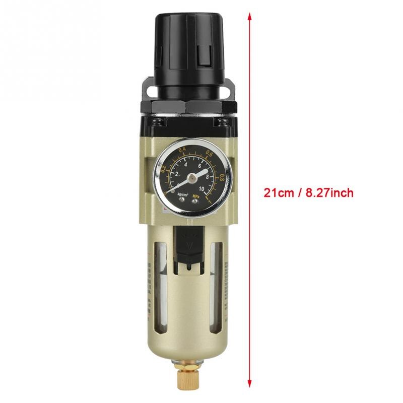 1 pz AW3000-03 Filtro separatore aria olio-acqua G3/8'' Regolatore di 1 pz AW3000-03 Filtro separatore aria olio-acqua G3/8'' Regolatore di