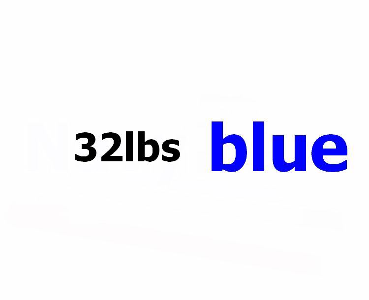 1 個 20-32lbsバドミントンストリングラインバドミントントレーニングラケット · ストリングバドミントンラケットライン 0.7 ミリメートル * 10 メートル: 32lbs blue