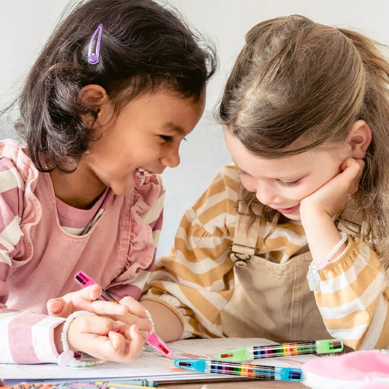 20 In1 Stapelen Punt Kleurpotloden Diy Tekening Pen 20 Kleuren Verwisselbare Graffiti Potlood Portable Voor Outdoor Schetsen Of School