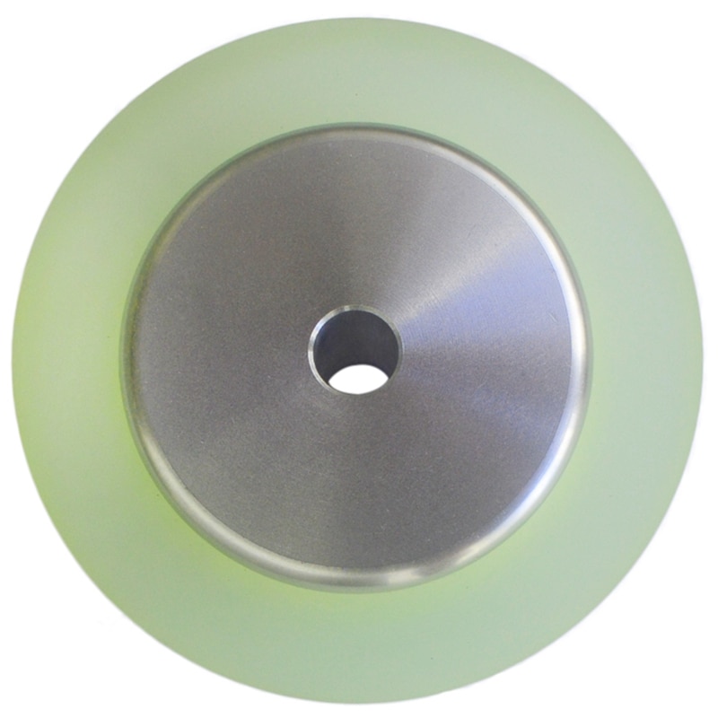 Aluminium polyurethan industrielt encoderhjul målehjul til måling af roterende encoder: Omkreds 300mm
