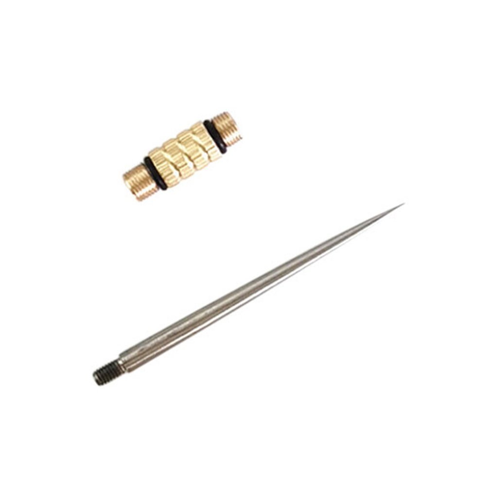 Draagbare tandenstoker van titaniumlegering, messing tandenstoker, metalen tandenstoker, eenvoudige fruitprikker voor picknicks en kampeerspullen in de buitenlucht