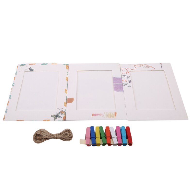 DIY Home Wall Decor Wall Hanging Cartoon Animals Paper Photo Frame For Baby Wedding Photo Frame: Postmark