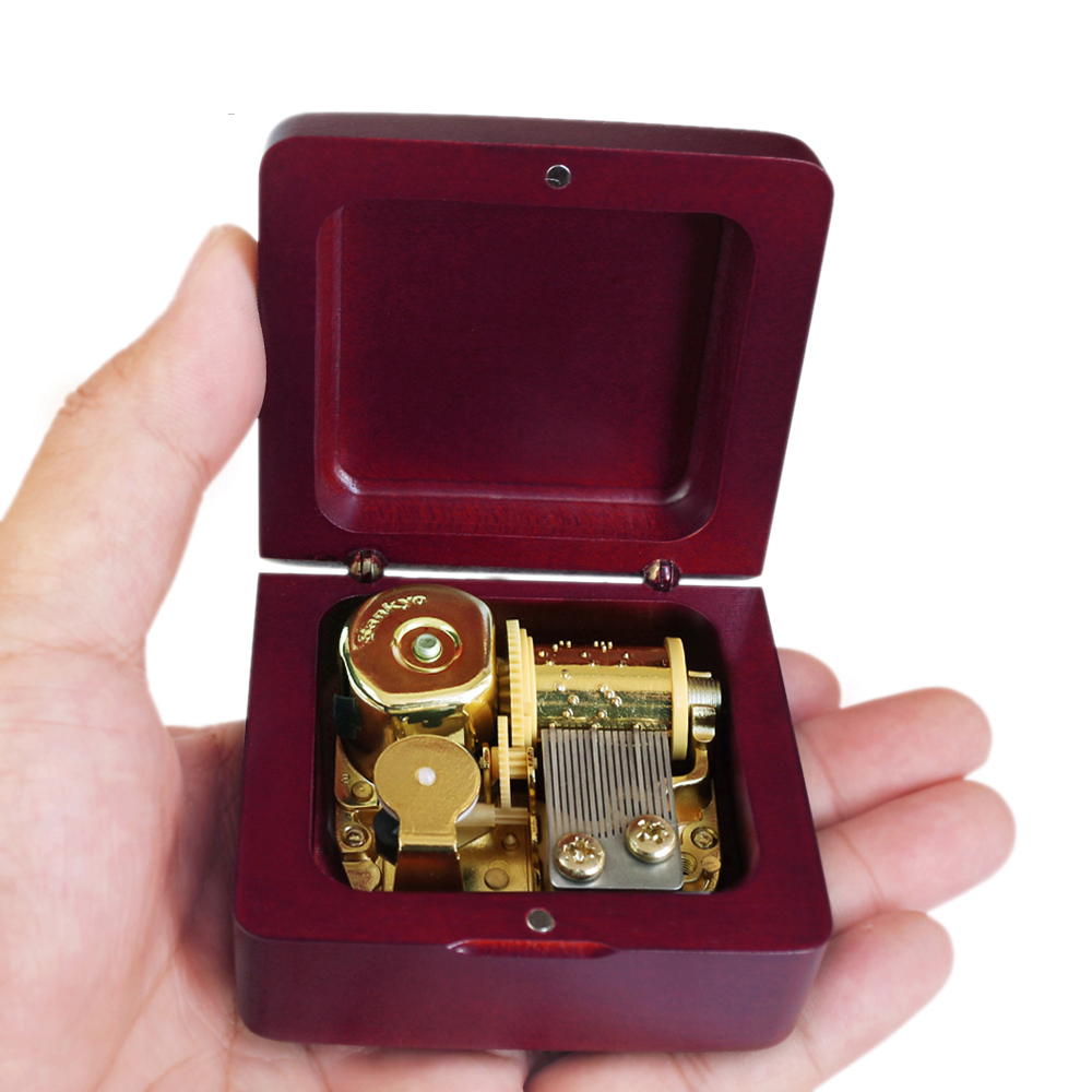 ROSIKING wooden Elfen Lied music box birthday for girls boys love sankyo /Birthday