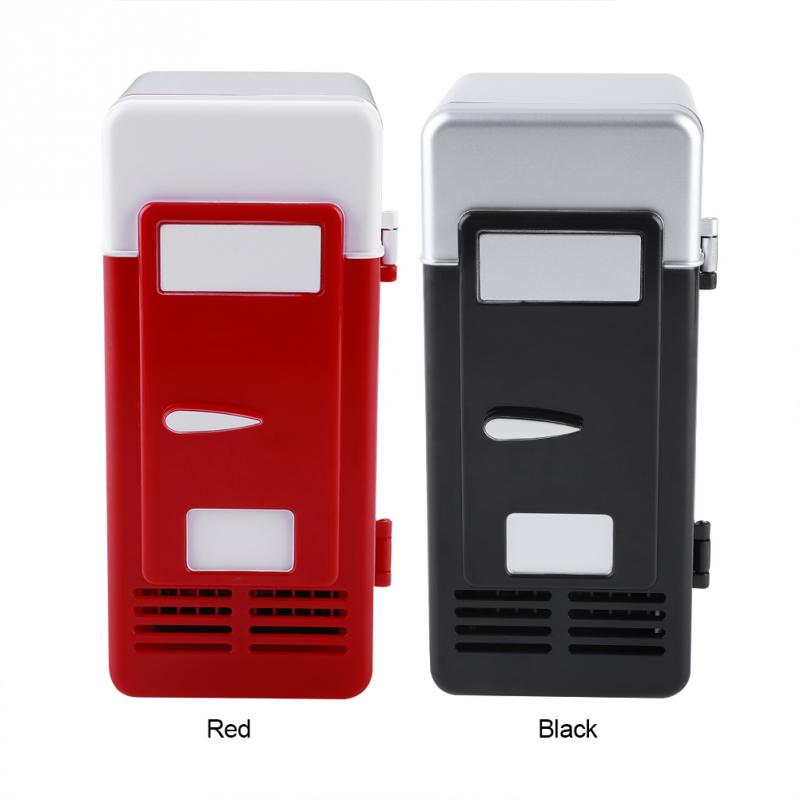 LED Mini USB Koelkast USB Koelkast Drankjes Drankblikjes Koelkast en Heater voor auto kantoor of thuis