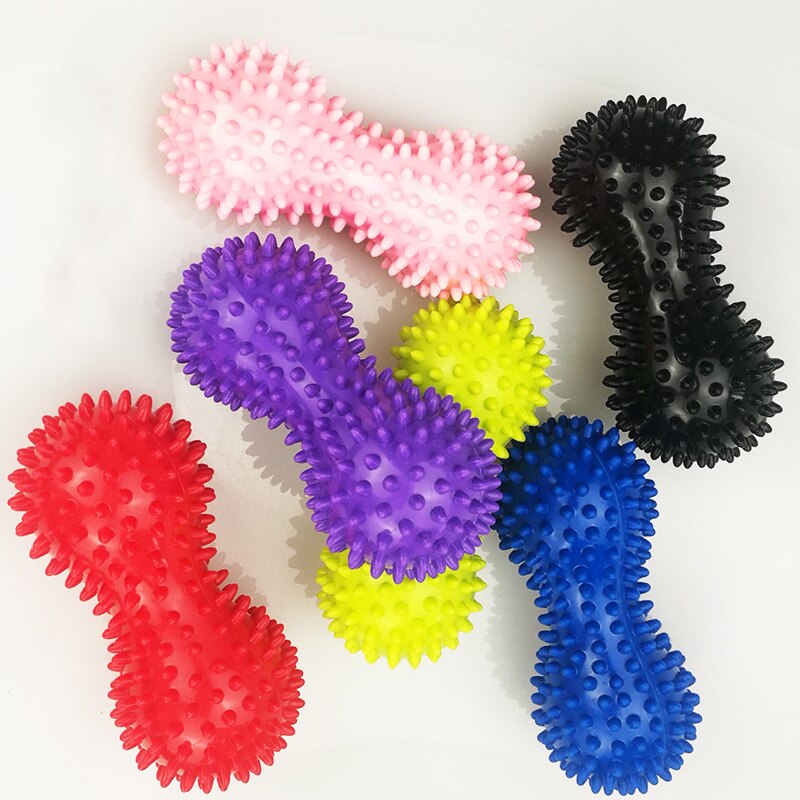 Pinda-vormige massage yoga fitnessbal pvc stressverlichtend lichaams- hand- en voetmassage-apparaat gezondheidszorghulpmiddelen