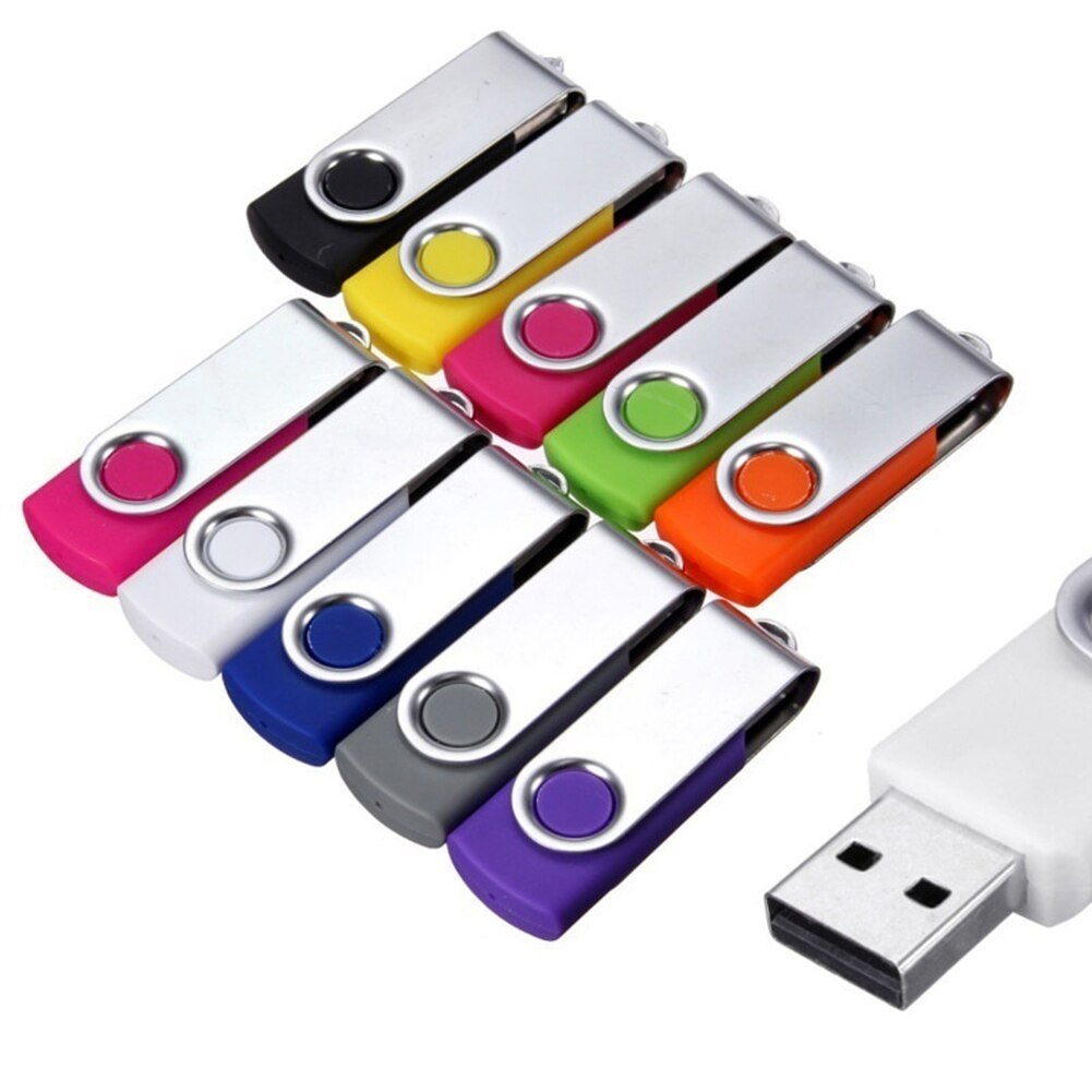 64Mb Draagbare Roterende Usb 2.0 Flash Memory Stick Pen Drive Data Storage U Disk