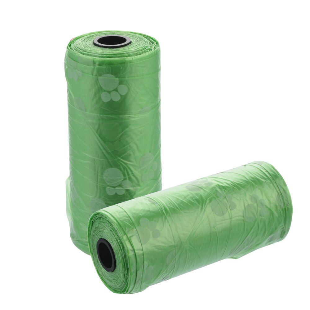Pet Supply 1 Roll/pack 15pcs Outdoor Dog Poop Bag Home Clean Refill Garbage Bag Home Cleaning Supplies: G202034A