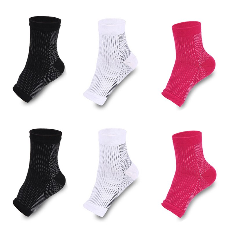 Sports Safty Foot angel anti fatigue compression foot sleeve Ankle Support Running Cycle Basketball Sports Ankle Brace Sock