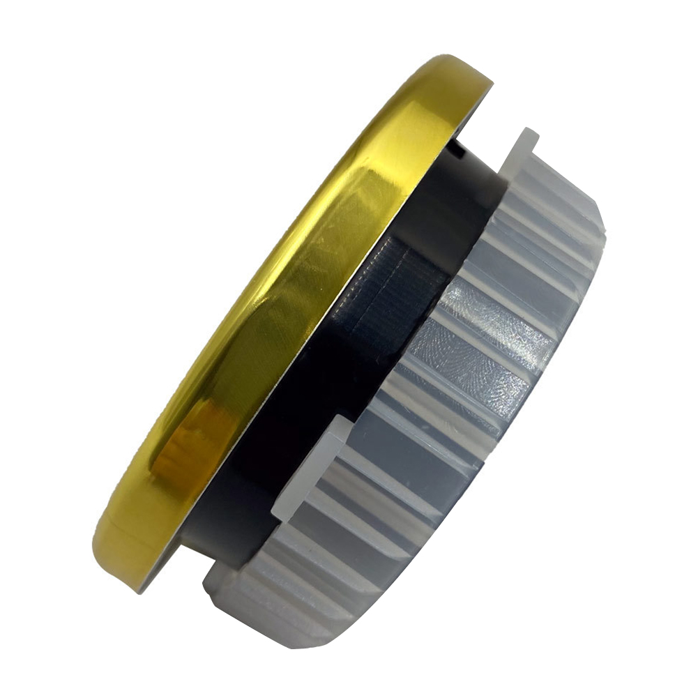 Mini Round Gold Hygrometer Mini Mechanical High Precision Humidity Temperature Meter Guage