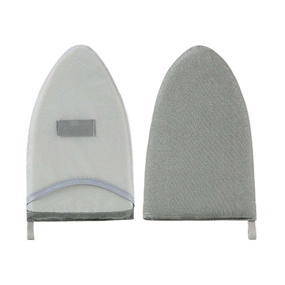 Tabla de planchar de mano de tela, guantes de planchado a vapor resistentes al calor, manopla de vapor para tienda de ropa: Verde