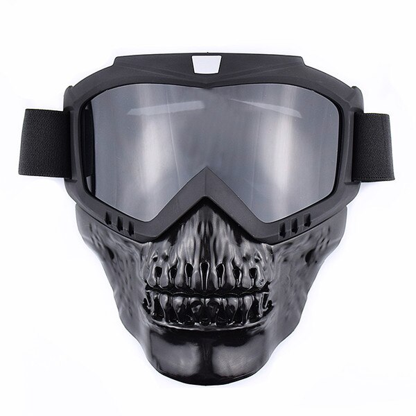 Vemar mænd motorcykel briller skibriller motocross briller briller snowboard briller moto motorcykel dirt bike farverig linse: Gennemsigtig linse