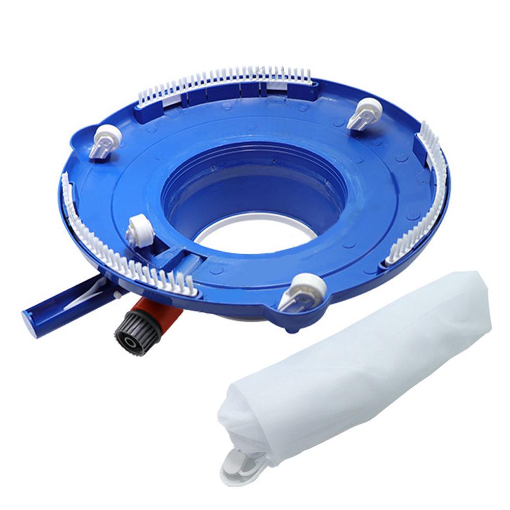 Herramienta de limpieza de piscinas, Mini limpiador al vacío para piscina, objetos flotantes, Herramientas de limpieza, cabezal de succión para piscina, Kit de red de limpieza para jardín S
