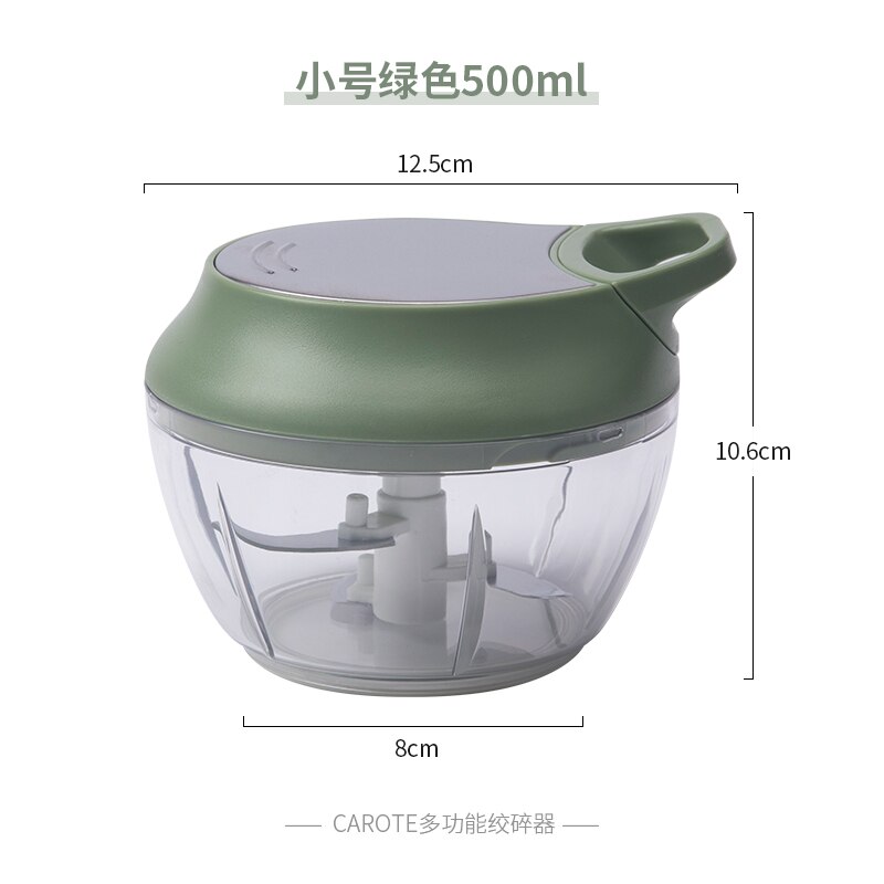 Manual Meat Grinder Mincer Mixer Blender Meat Fruit Vegetable Tool Nuts Shredders Vegetable Food Chopper Meat Grinder BB50JR: 2