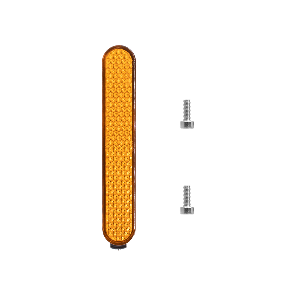 Wieldop Naafdop Beschermende Schelpen Reflecterende Strip voor Xiaomi Mi Elektrische Scooter Pro 2 M365 Mi3 Beschermen Decoratie Schelpen: YELLOW