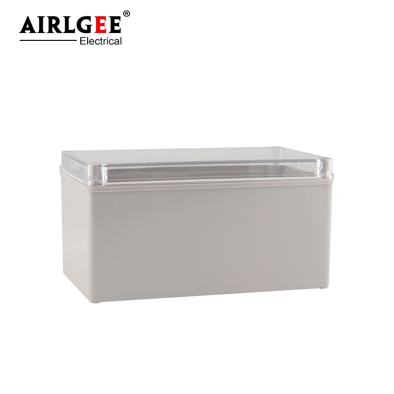 250*150*130mm electrical transparent cover outdoor plastic waterproof junction box ABS sealed box junction box