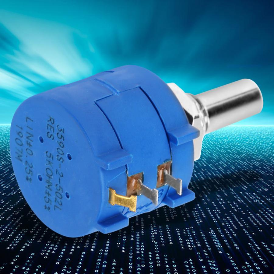 Einstellbare Potentiometer 3590S-2-502L 5K Ohm Einstellbaren Widerstand Präzision Mehrgang-Potentiometer