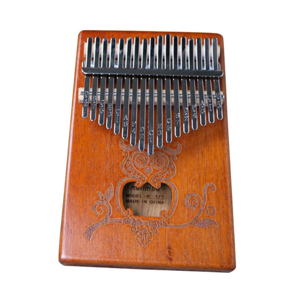 kalimba 17 key Thumb Piano Mahogany Wooden mbira musical instrumentos musicales 30 key instruments calimba machine teclado: wooden