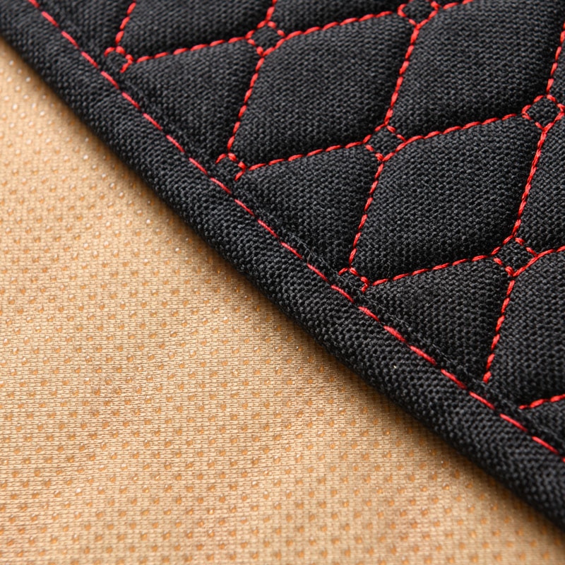 Funda de lino para asiento de coche, Protector de alfombrilla para cojín de asiento de automóvil, accesorios de Interior de estilo delantero para automóvil