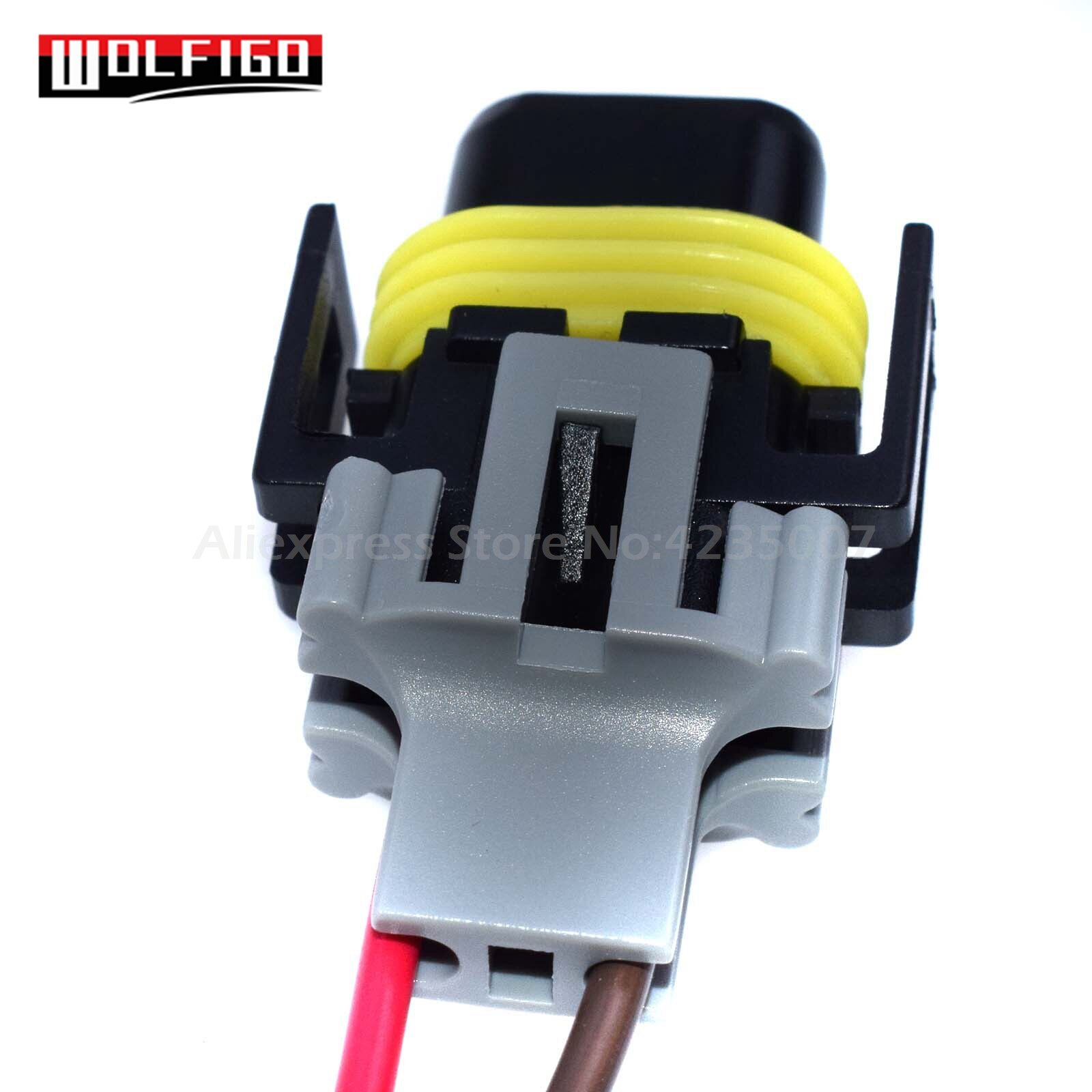 WOLFIGO 1 / 6PCS Vehicle Speed Sensor 2-Way Connector Harness Plug For G-M TPI TBI 700R4 T5 4L60E PT120,PT1634,PT2421,PT2721