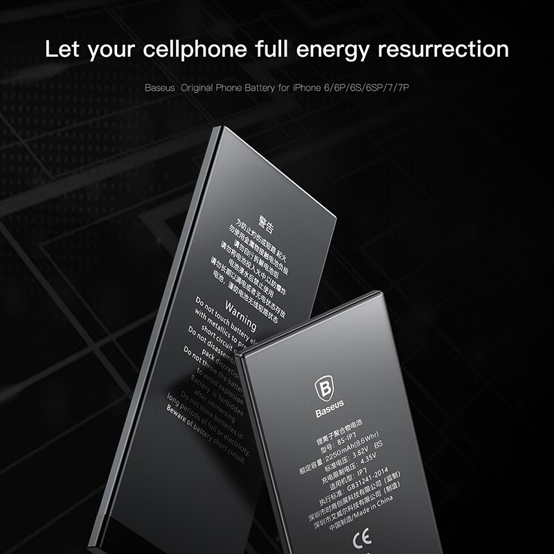 Originele Batterij Mobiele Telefoon Batterij Voor iPhone 7 7 Plus 7 plus Hoge Capaciteit Bateria Vervangende Batterij Voor iPhone7 7 p