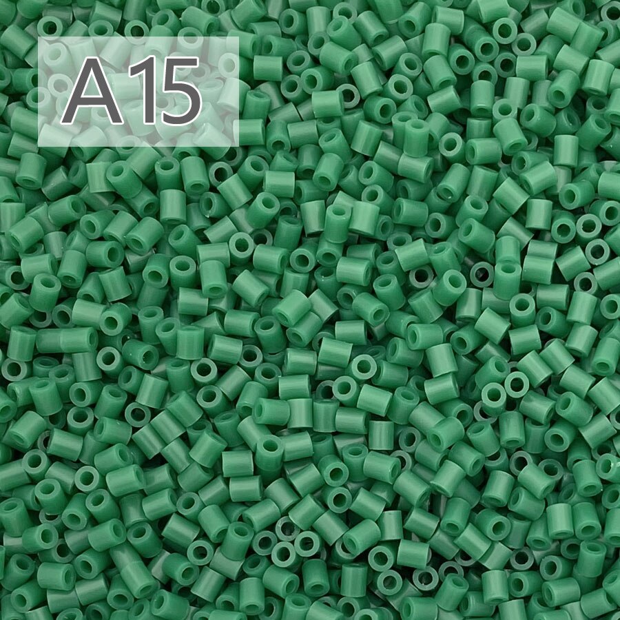 500g/50000 Uds. Cuentas Hama de 2,6mm, cuentas para fusibles perler diy, diversión para niños, manualidades, juguetes educativos de inteligencia: Caqui oscuro