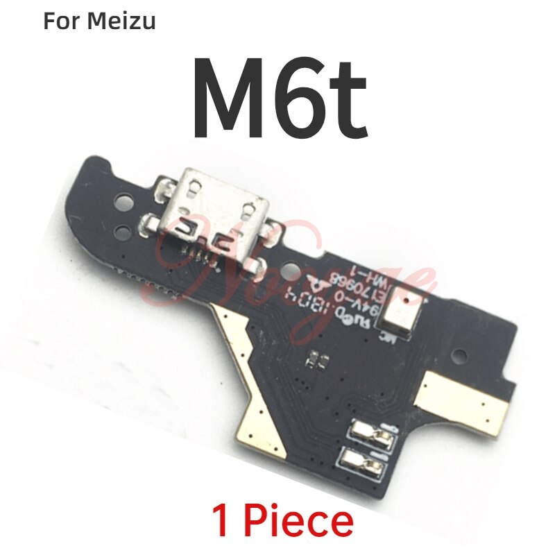 Para Meizu M5C M710H M5s M5 mini M6s M6 M8 M2 M3 note M3s U10 U20 M6t puerto de carga USB, puerto de carga, Cable de micrófono flexible: flex for M6t