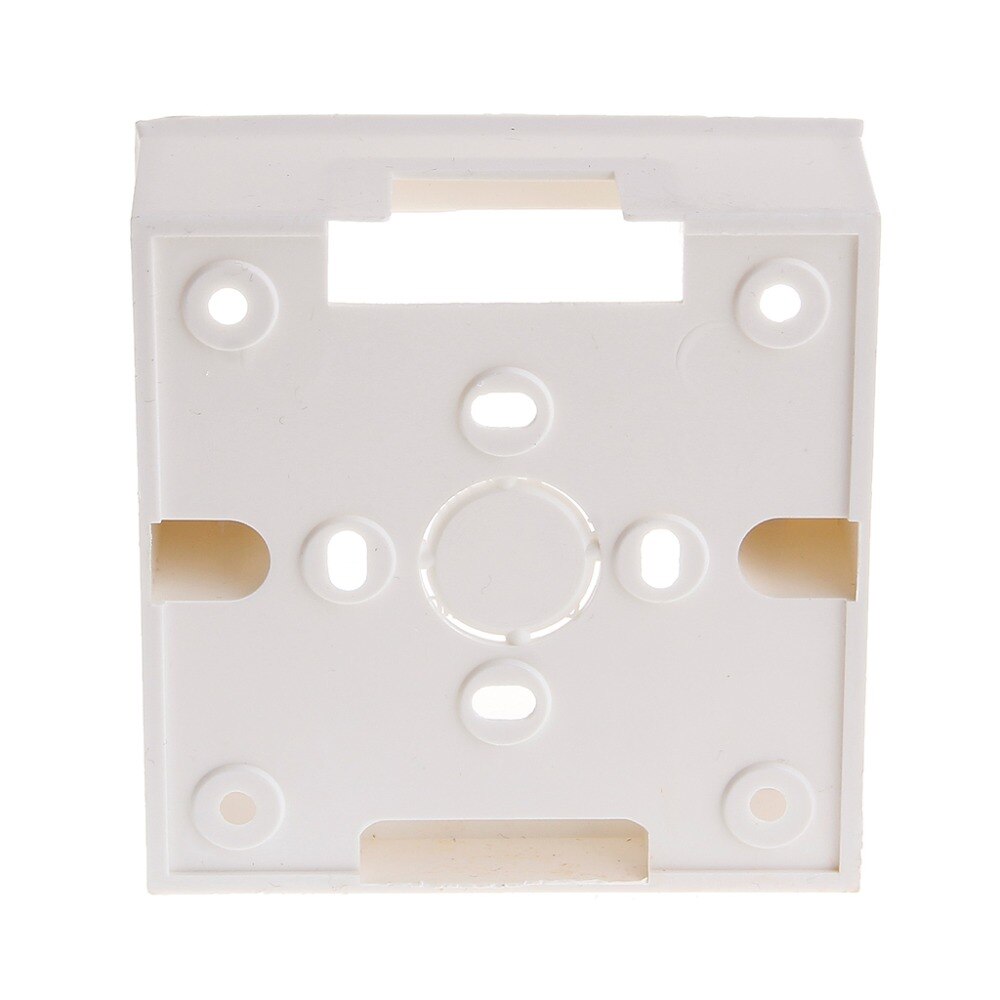 86*86 PVC Junction Box Wall Mount Cassette For Switch Socket Base