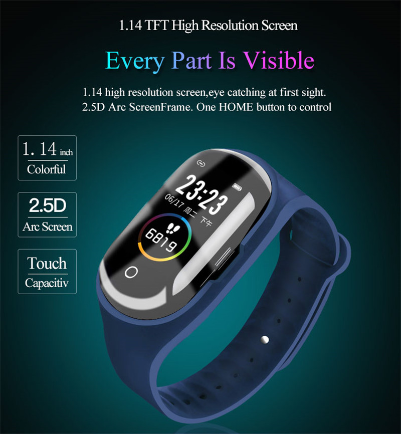 Xiaomi-reloj inteligente 2 en 1 con auriculares, pulsera deportiva con llamadas, auriculares manos libres, rastreador para IOS y Android