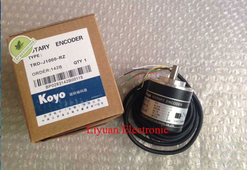 TRD-J1000-RZ Koyo rotary encoder / TRD-J1000 pulse electro optical encoder 5-30VDC