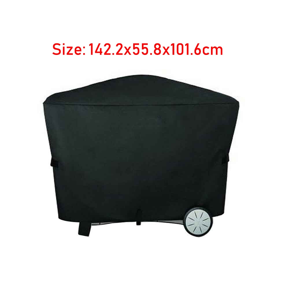 BBQ Barbecue Cover Waterproof Protective Grill Cover for Weber 7184 Grills Outdoor Camping BBQ Accessories 142.2x55.8x101.6cm