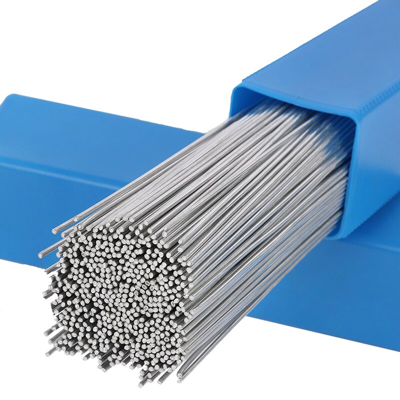 50pcs Low Temperature Aluminum Welding Rods Flux Cored Brazing Wire 500mm Air Conditioning Aluminum Pipe Repair Welding Rod