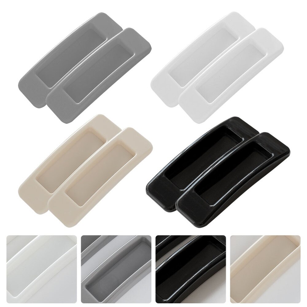 8pcs Multi-purpose Sliding Door Handle Refrigerator Cabinet Handle Drawer Handle