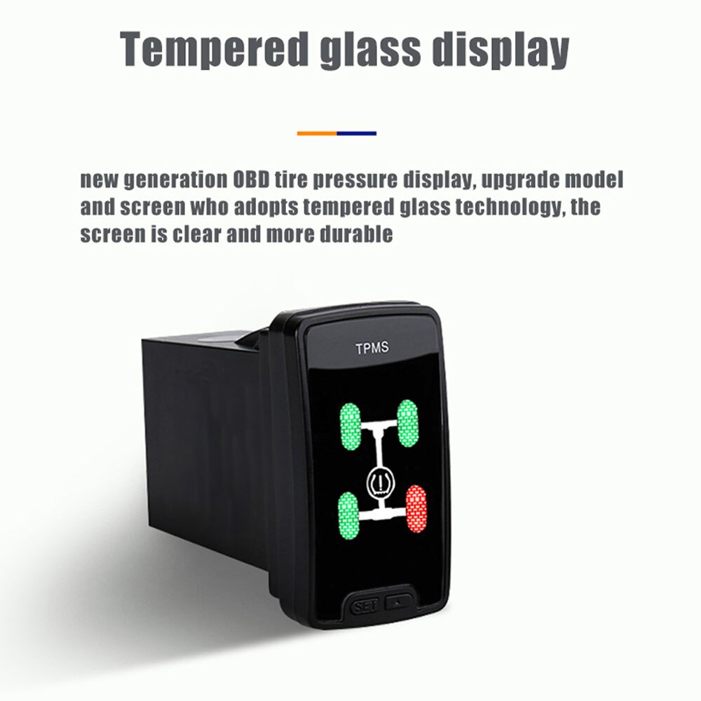 Car OBD TPMS Tire pressure monitoring system For Toyota RAV4 auto security alarm system car modification