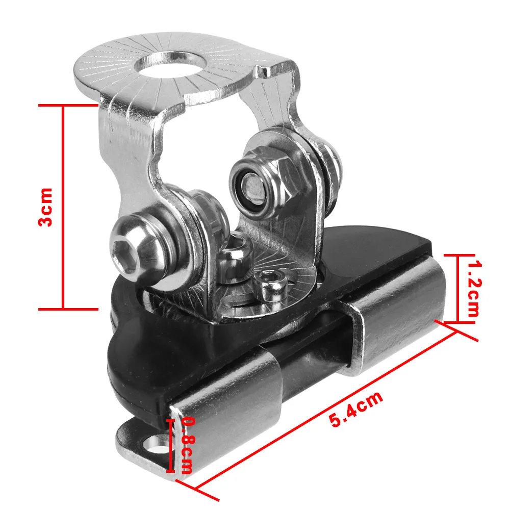 Soporte para faros de coche, abrazadera para luces LED de inundación, soporte de barra para foco, accesorios para automóviles todoterreno 4x4 para barco marino Universal